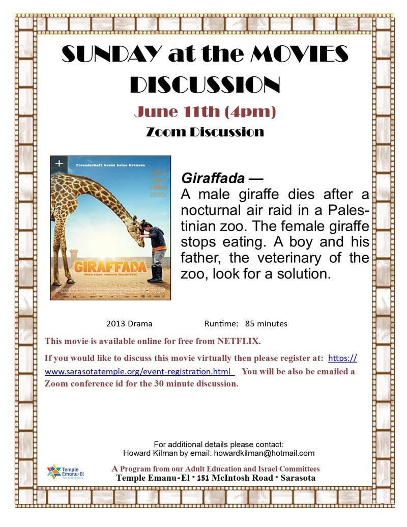 Banner Image for Movie Discussion - Giraffada
