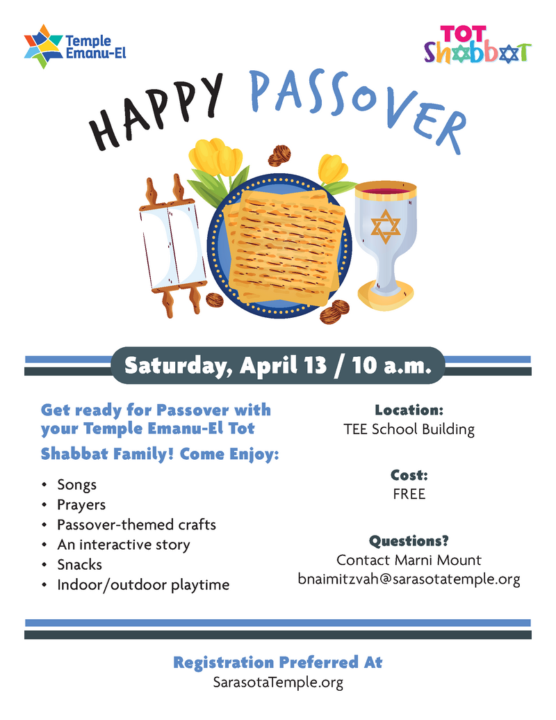 Banner Image for Tot Shabbat - Pre-Passover