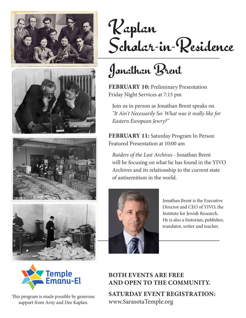 Banner Image for Scholar-In-Residence Jonathan Brent