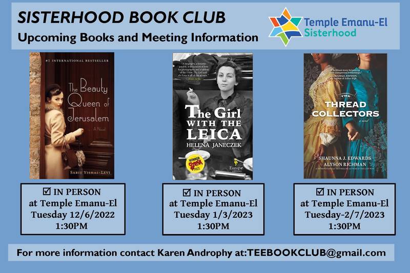 Banner Image for Sisterhood Book Club - In Person