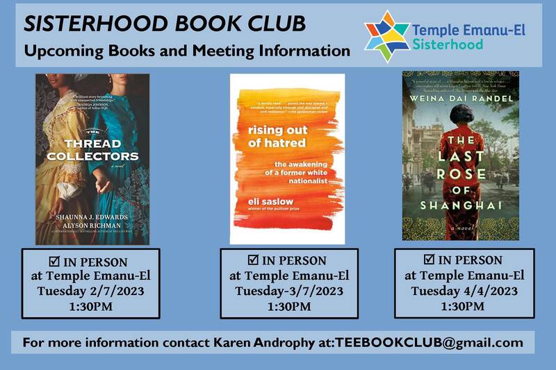 Banner Image for Sisterhood Book Club - Zoom In Person